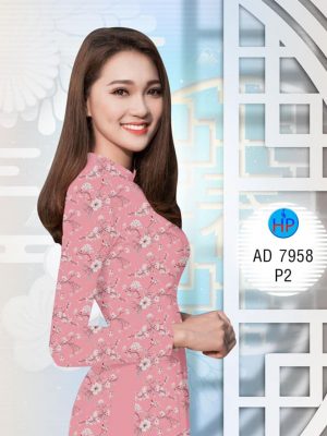 Vải áo dài Hoa đều xinh xinh kiểu mới AD 7958 30 1574823543 428 Vai ao dai Hoa deu xinh xinh kieu moi AD