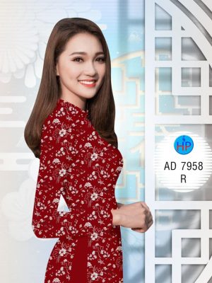 Vải áo dài Hoa đều xinh xinh kiểu mới AD 7958 22 1574823543 893 Vai ao dai Hoa deu xinh xinh kieu moi AD