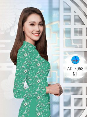 Vải áo dài Hoa đều xinh xinh kiểu mới AD 7958 23 1574823543 968 Vai ao dai Hoa deu xinh xinh kieu moi AD