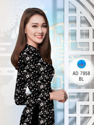 Vải áo dài Hoa đều xinh xinh kiểu mới AD 7958 35 1574823544 60 Vai ao dai Hoa deu xinh xinh kieu moi AD