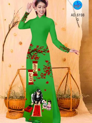 Vải áo dài năm mới đón tết mới ra AD 6198 21 1574823679 129 Vai ao dai nam moi don tet moi ra AD