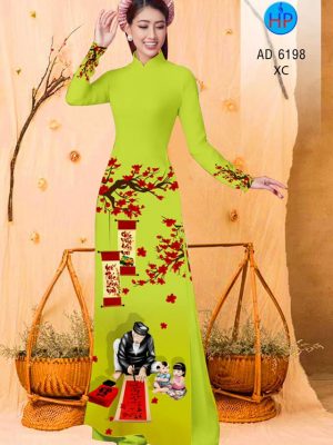 Vải áo dài năm mới đón tết mới ra AD 6198 25 1574823679 578 Vai ao dai nam moi don tet moi ra AD