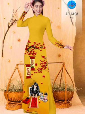 Vải áo dài năm mới đón tết mới ra AD 6198 27 1574823680 864 Vai ao dai nam moi don tet moi ra AD