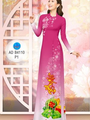 Vải áo dài Cung chúc tân Xuân kiểu mới AD B4110 21 1574823770 103 Vai ao dai Cung chuc tan Xuan kieu moi AD