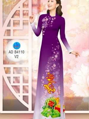 Vải áo dài Cung chúc tân Xuân kiểu mới AD B4110 23 1574823770 153 Vai ao dai Cung chuc tan Xuan kieu moi AD