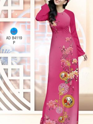 Vải áo dài Hoa Đào đón Xuân kiểu mới AD B4119 24 1574824481 59 Vai ao dai Hoa Dao don Xuan kieu moi AD