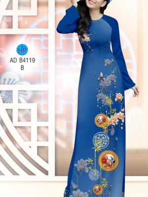 Vải áo dài Hoa Đào đón Xuân kiểu mới AD B4119 36 1574824482 251 Vai ao dai Hoa Dao don Xuan kieu moi AD