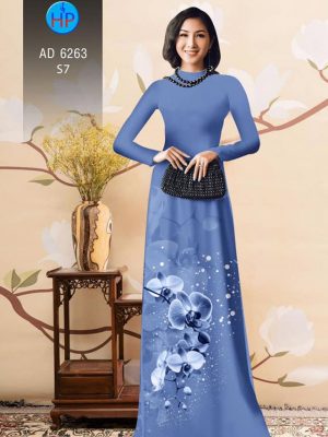 Vải áo dài Lan Hồ Điệp thiết kế 2019 AD 6263 27 1574824604 674 Vai ao dai Lan Ho Diep thiet ke 2019 AD