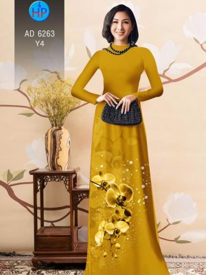 Vải áo dài Lan Hồ Điệp thiết kế 2019 AD 6263 36 1574824605 219 Vai ao dai Lan Ho Diep thiet ke 2019 AD