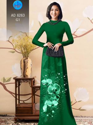 Vải áo dài Lan Hồ Điệp thiết kế 2019 AD 6263 33 1574824605 453 Vai ao dai Lan Ho Diep thiet ke 2019 AD