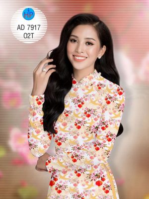 Vải áo dài Hoa nhí Xuân mới ra AD 7917 29 1574824826 67 Vai ao dai Hoa nhi Xuan moi ra AD 7917