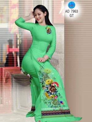 Vải áo dài Hoa hồng và thổ cẩm mới ra AD 7963 29 1574825825 436 Vai ao dai Hoa hong va tho cam moi ra