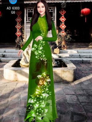 Vải áo dài Hoa ảo 3D kiểu mới AD 6303 27 1575078184 117 Vai ao dai Hoa ao 3D kieu moi AD 6303