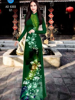 Vải áo dài Hoa ảo 3D kiểu mới AD 6303 35 1575078185 161 Vai ao dai Hoa ao 3D kieu moi AD 6303