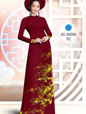 1575078323 111 Vai ao dai Hoa Mai moi ra AD B4099