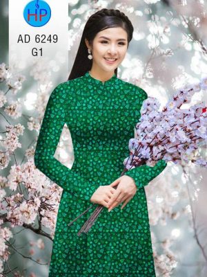 Vải áo dài Hoa nhí mới ra AD 6249 35 1575078601 718 Vai ao dai Hoa nhi moi ra AD 6249