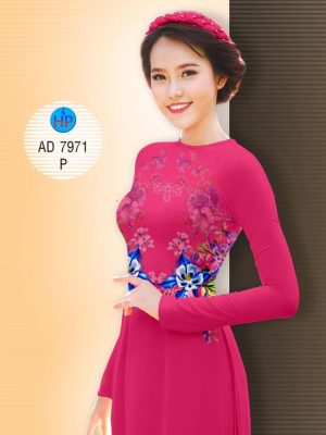 Vải áo dài Hoa in 3D mới ra AD 7971 22 1575079164 502 Vai ao dai Hoa in 3D moi ra AD 7971