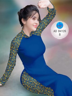 Vải áo dài hoa nhí thiết kế 2019 AD B4126 24 1575079336 737 Vai ao dai hoa nhi thiet ke 2019 AD B4126
