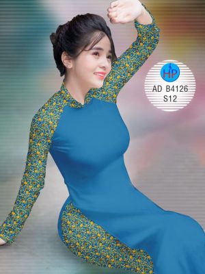 Vải áo dài hoa nhí thiết kế 2019 AD B4126 37 1575079337 159 Vai ao dai hoa nhi thiet ke 2019 AD B4126