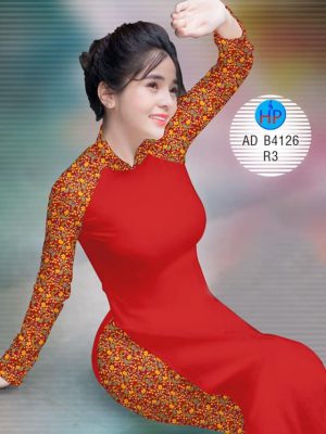 Vải áo dài hoa nhí thiết kế 2019 AD B4126 33 1575079337 199 Vai ao dai hoa nhi thiet ke 2019 AD B4126