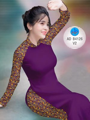 Vải áo dài hoa nhí thiết kế 2019 AD B4126 32 1575079337 6 Vai ao dai hoa nhi thiet ke 2019 AD B4126