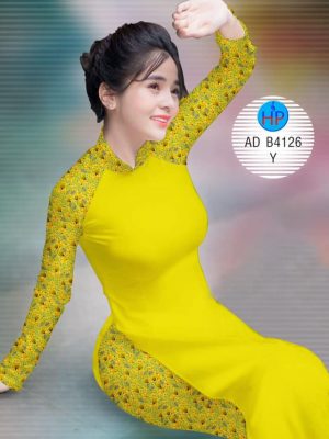 Vải áo dài hoa nhí thiết kế 2019 AD B4126 35 1575079337 960 Vai ao dai hoa nhi thiet ke 2019 AD B4126