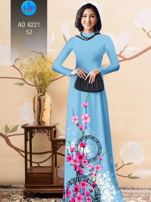 1575080912 45 Vai ao dai Hoa Dao thiet ke 2019 AD 6221