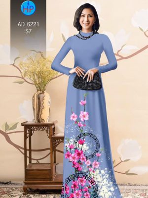 1575080912 893 Vai ao dai Hoa Dao thiet ke 2019 AD 6221