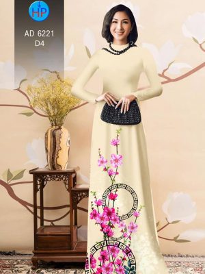 1575080912 923 Vai ao dai Hoa Dao thiet ke 2019 AD 6221