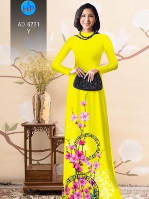 1575080912 968 Vai ao dai Hoa Dao thiet ke 2019 AD 6221