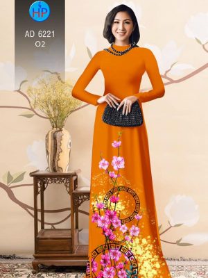 1575080913 840 Vai ao dai Hoa Dao thiet ke 2019 AD 6221