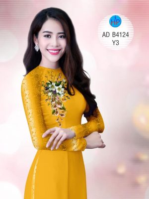 Vải áo dài Hoa in 3D thiết kế 2019 AD B4124 35 1575081015 105 Vai ao dai Hoa in 3D thiet ke 2019 AD