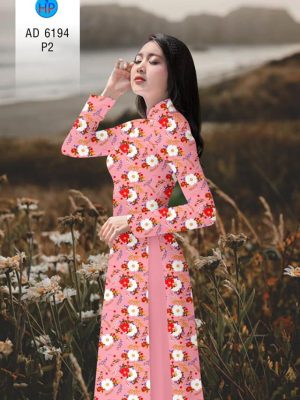 Vải áo dài Hoa đều mới ra AD 6194 20 Vai ao dai Hoa deu moi ra AD 6194