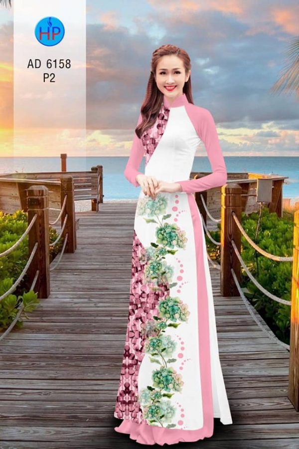 Vai ao dai hoa in 3D kieu moi AD 6158