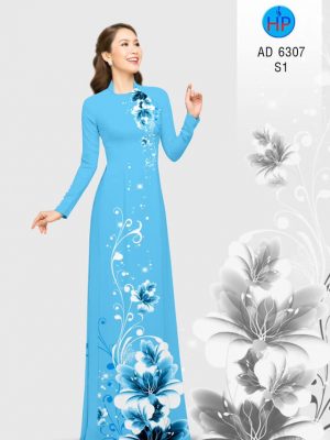 Vải áo dài Hoa in 3D mới ra AD 6307 33 1575271212 128 Vai ao dai Hoa in 3D moi ra AD 6307