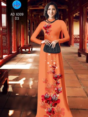 Vải áo dài hoa in 3D thiết kế 2019 AD 6309 21 1575271316 37 Vai ao dai hoa in 3D thiet ke 2019 AD