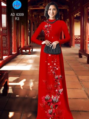 Vải áo dài hoa in 3D thiết kế 2019 AD 6309 27 1575271316 392 Vai ao dai hoa in 3D thiet ke 2019 AD