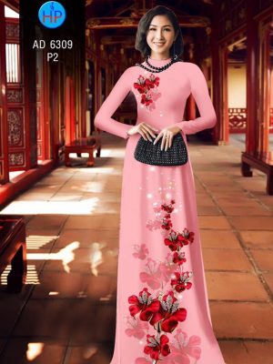 Vải áo dài hoa in 3D thiết kế 2019 AD 6309 29 1575271316 833 Vai ao dai hoa in 3D thiet ke 2019 AD