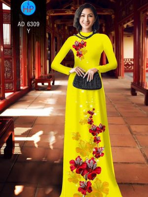 Vải áo dài hoa in 3D thiết kế 2019 AD 6309 35 1575271317 806 Vai ao dai hoa in 3D thiet ke 2019 AD