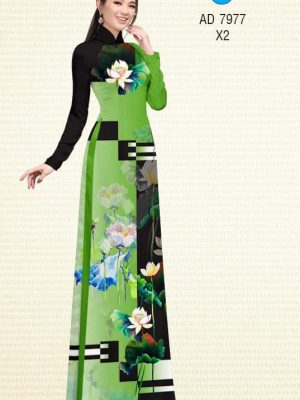 Vải áo dài hoa Sen kiểu mới AD 7977 27 1575271482 628 Vai ao dai hoa Sen kieu moi AD 7977