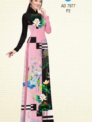 Vải áo dài hoa Sen kiểu mới AD 7977 24 1575271482 818 Vai ao dai hoa Sen kieu moi AD 7977
