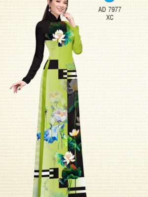Vải áo dài hoa Sen kiểu mới AD 7977 26 1575271482 860 Vai ao dai hoa Sen kieu moi AD 7977