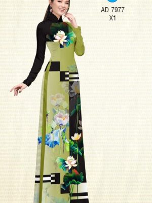 Vải áo dài hoa Sen kiểu mới AD 7977 28 1575271483 345 Vai ao dai hoa Sen kieu moi AD 7977