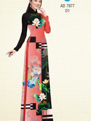 Vải áo dài hoa Sen kiểu mới AD 7977 34 1575271483 826 Vai ao dai hoa Sen kieu moi AD 7977