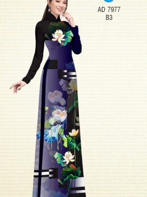 Vải áo dài hoa Sen kiểu mới AD 7977 36 1575271483 867 Vai ao dai hoa Sen kieu moi AD 7977