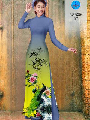 Vải áo dài chim Công mới ra AD 6264 31 1575271869 217 Vai ao dai chim Cong moi ra AD 6264