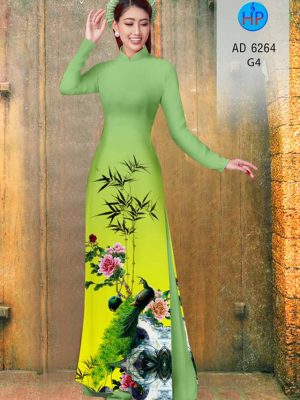 Vải áo dài chim Công mới ra AD 6264 24 1575271869 578 Vai ao dai chim Cong moi ra AD 6264