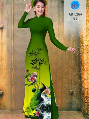 Vải áo dài chim Công mới ra AD 6264 23 1575271869 712 Vai ao dai chim Cong moi ra AD 6264
