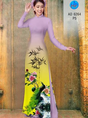 Vải áo dài chim Công mới ra AD 6264 26 1575271869 74 Vai ao dai chim Cong moi ra AD 6264