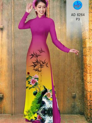 Vải áo dài chim Công mới ra AD 6264 28 1575271869 774 Vai ao dai chim Cong moi ra AD 6264